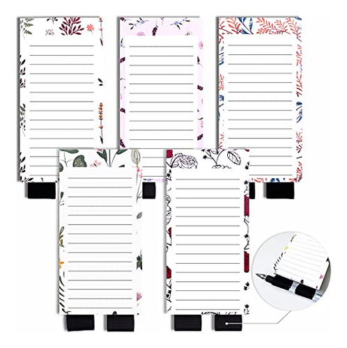 Magnetic Notepads With Pen Holder, Magnetic To Do List ...