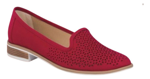 Zapatos De Piso Color Rojo Cklass 902-12
