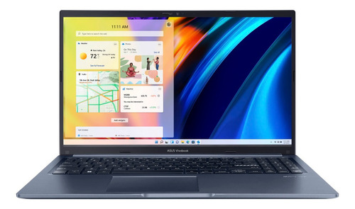 Notebook Asus Vivobook 15 X1502 quiet blue 15.6", Intel Core i5 1260P  8GB de RAM 512GB SSD, Intel Iris Xe Graphics G7 96EUs 1920x1080px Windows 11 Home