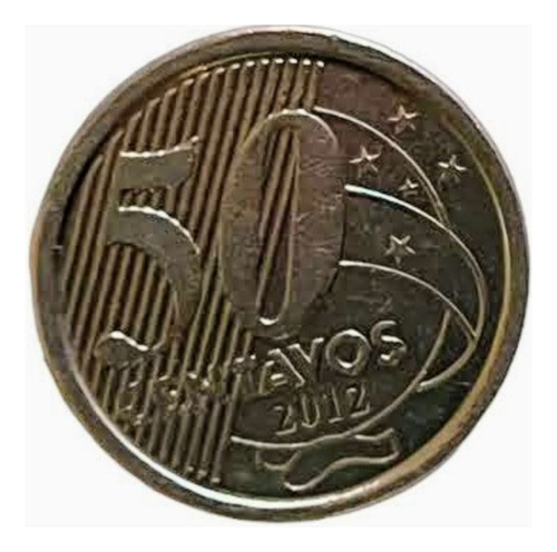 Moneda Brasil: 50 Centavos Año 2012 Imantada - Numismática