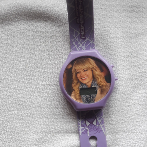 Hombre Araña 2 Reloj De Gwen Stacy Coleccion Mc Donalds 2014