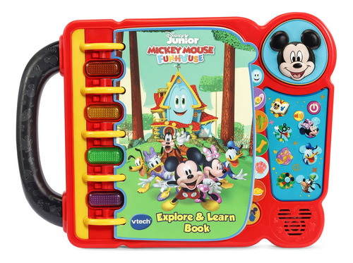 Libro Divertido De Exploración Y Aprendizaje De Mickey Mouse