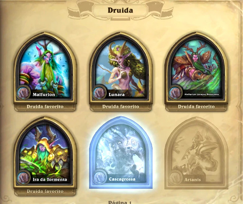 Conta Hearthstone 2017