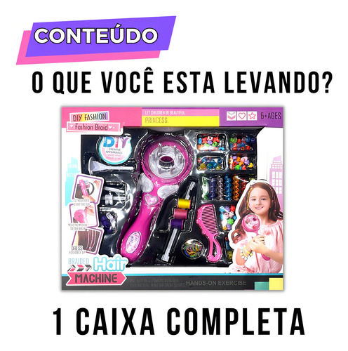 Máquina Trenzadora De Cabello Para Niños Juliana