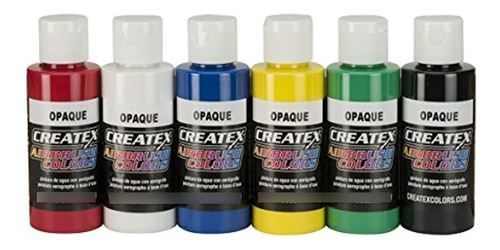 Createx Colors - Set De Pinturas Para Aerógrafos, Colores Pr