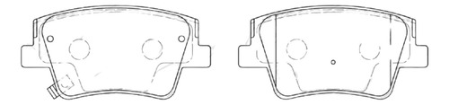 Pastillas De Frenos Traseras Para All New Sta.fe 2.2 2019