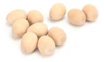 Comprar Ovos Falsos, 10 Peças De Madeira, Vívidos, Leves, Portáteis,