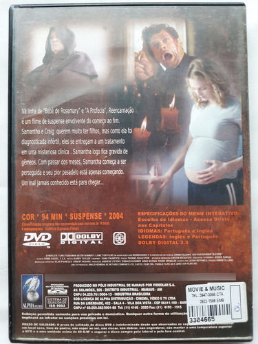 Reencarnação 2004 (blessed) Heather Graham Dvd