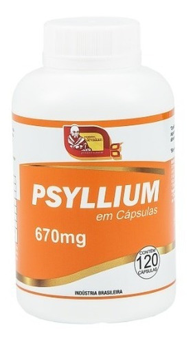 Psyllium 120 Cáps - Mosteiro Devakan