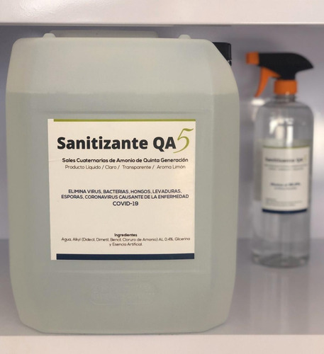 Imagen 1 de 1 de Sanitizante Qa5 1.2% 20 Litros