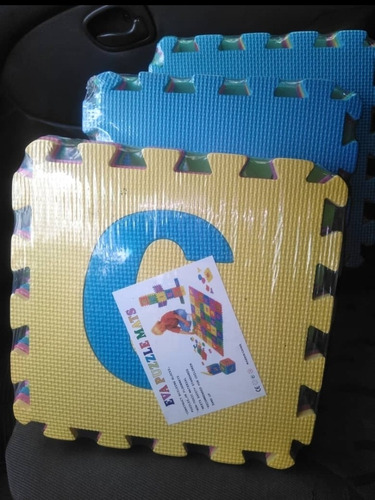 Imagen 3 de 4 de Alfombra De Foami Bebe 10 Piezas De 30x30cms C/u