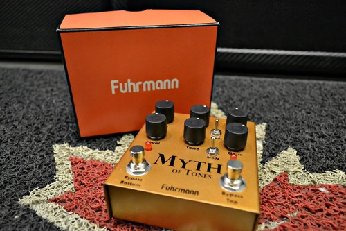Pedal Myth Of Tones Fuhrmann My01 Cobre Drive Duplo Com Sonoridade Transparente