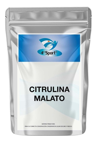 Citrulina Malato  Pura 250 Gramos 4+