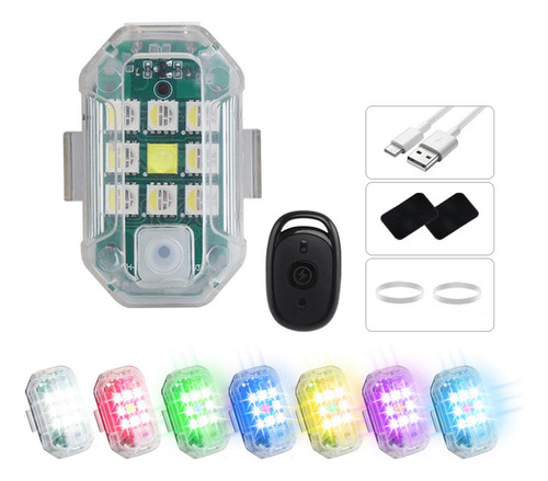 Luz Estroboscópica Para Coche, Luz Intermitente Usb 1 Luz