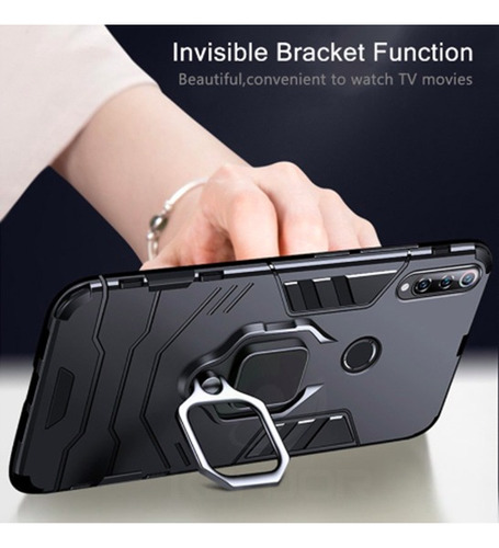 Funda Uso Rudo Magnético Para Oppo A38 + Mica