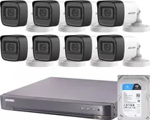 Comprar Kit Seguridad Hikvision Dvr 16 + 8 Camaras Exterior 2mp +1tb
