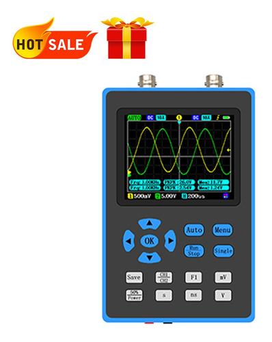 Osciloscopio De Doble Canal De Ancho De Banda Dso2512g 120m