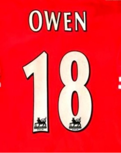 Numero #18 Michael Owen Liverpool City Premier  1997