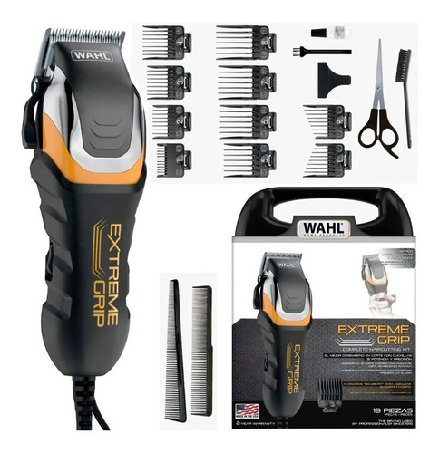 Maquina Cortar Pelo Wahl Extreme Grip Barbero Profesional