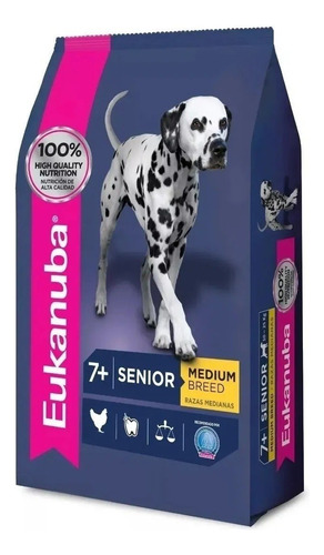 Eukanuba Senior Medium 15kg Universal Pets