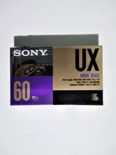 Cinta De Audio Sony Ux 60 High Bias Cro2 Type Ii Position