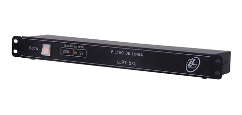 Imagem 2 de 3 de Filtro De Linha 1500w 8 Tomadas Ll9t6kl Ll Áudio