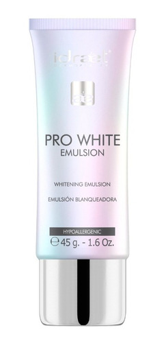 Idraet Emulsion Blanqueadora Pro White Aclarante Manchas