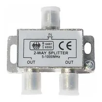 Comprar Splitter 2 Vias 1000mhz Cable Coaxial Modem Inter Direct 