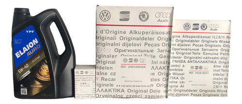 Filtro Aceite+aire Amarok+hab+8 Litros Elaion F50 Plus 5w40 