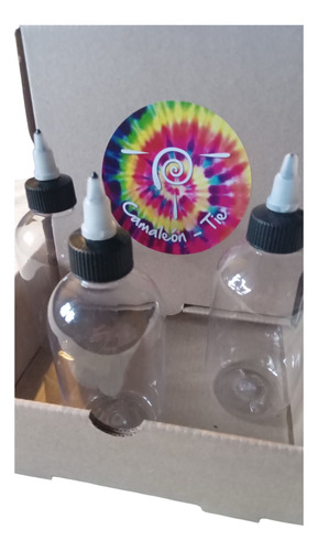 Envase Sumi 250 Ml Pico Twister X3. Pomos Tintadores. Traslucido