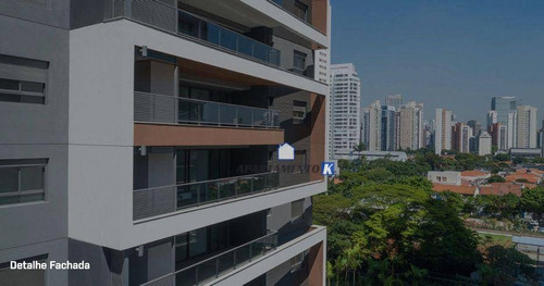 Imagem 24 de 30 de Apartamento Para Venda 131 M² - 3 Suítes - 2 Vagas - Mobiliado - Melhor Produto Do Brooklin - Sp - Ap0022