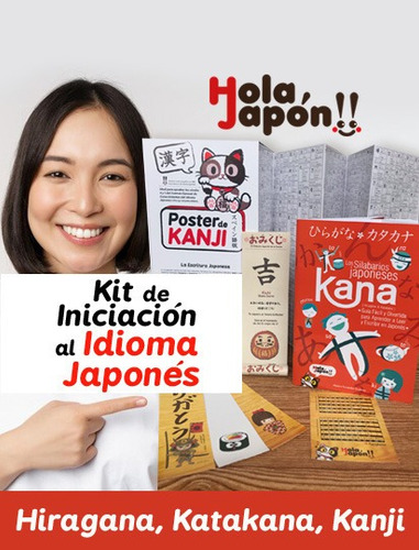 Imagen 2 de 10 de Kit De Iniciación Al Idioma Japonés