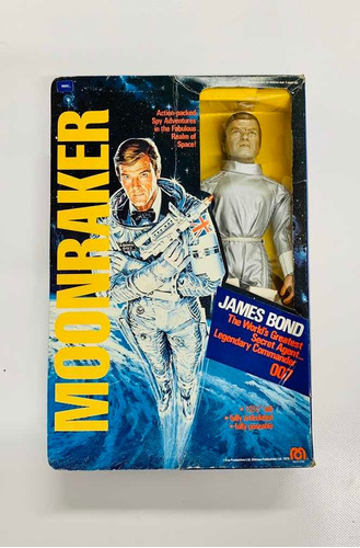 James Bond 007, Moonraker, 12 Pulgadas, Mego, Año 1979