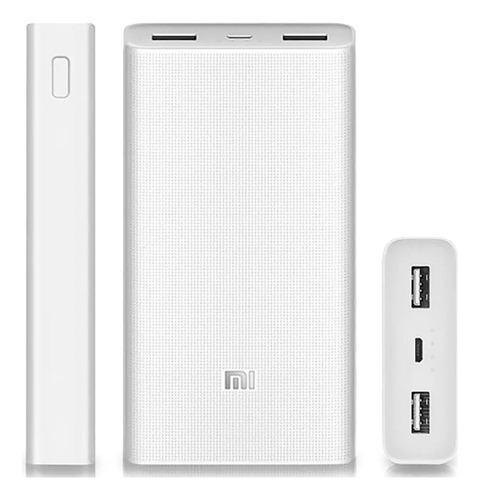 Carregador Mi Power Bank 3 Xiaomi 30000mah 100%