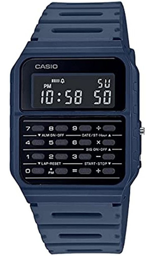 Casio Ca-53wf-2b Calculadora Azul Reloj Digital Para Hombre 