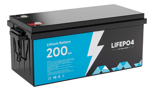 Bateria De Litio Lifepo4 12v 200ah Lithium Solar