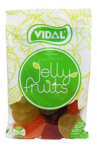 Bala De Goma Importada Espanha Vidal Jelly Fruits 100g