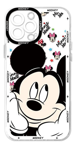Funda De Teléfono Mickey Mouse Minnie Para iPhone 11, 13, 12