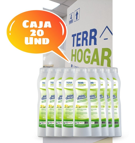 Limpiador Crema Multi Superficies Tipo Cif - Caja 20 Und