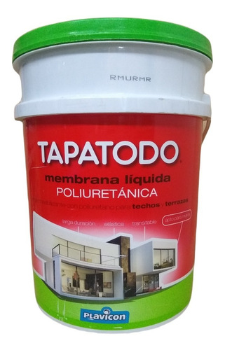 Membrana Líquida Poliuretánica Plavicon Tapatodo 20lt.m Env