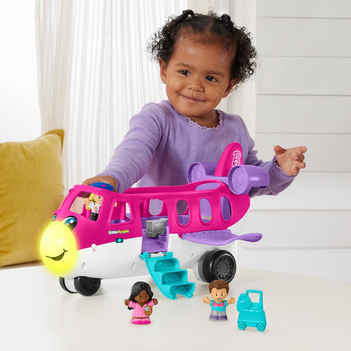 Fisher-price Little People Set Avión De Los Sueños Barbie