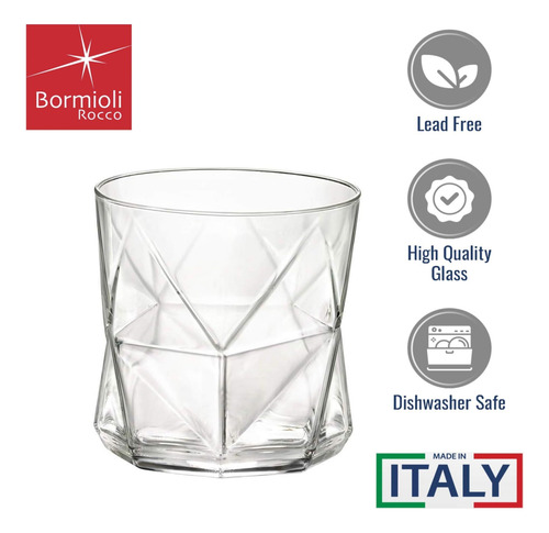 Vasos De Cristal Cassiopea Set De 4 Bormioli Rocco