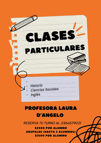 Clases Particulares De Ingles.historia.ciencias Sociales.