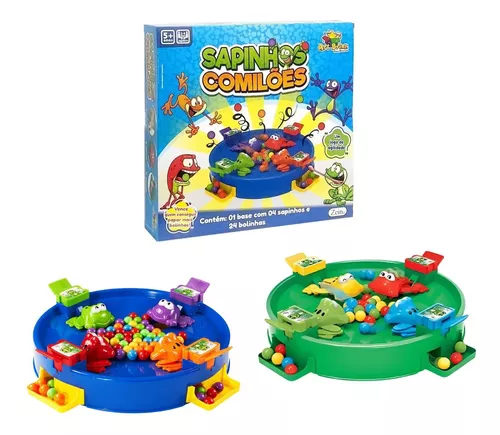 Jogo Sapo Papa Bolinha Mini, Braskit, Multicor