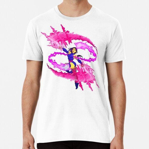 Remera Psylocke Psi-blade Spin Algodon Premium