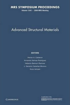 Libro Mrs Proceedings Advanced Structural Materials: Volu...