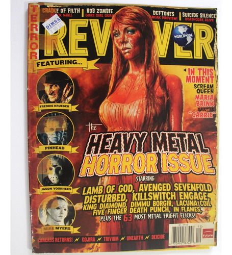 Gusanobass Revista Revolver Dic 08 Heavy Metal Horror Thrash