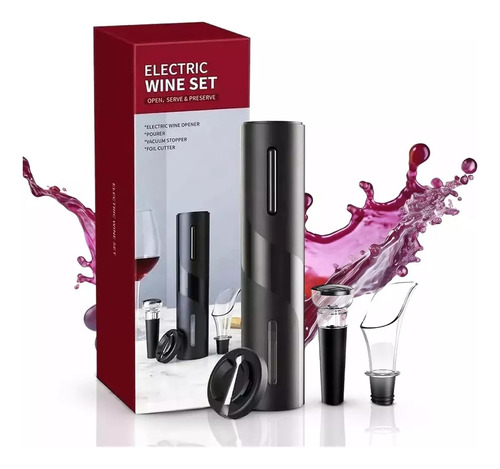 Nuevo Juego Sacacorchos Eléctrico Automático Para Vino