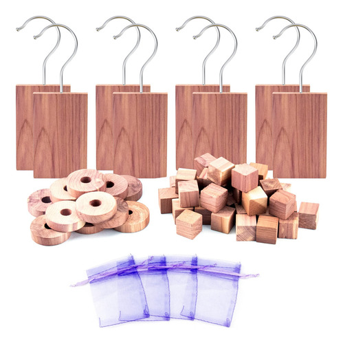 Bloques De Cedro Para Almacenamiento De Ropa, Bolas De Cedro