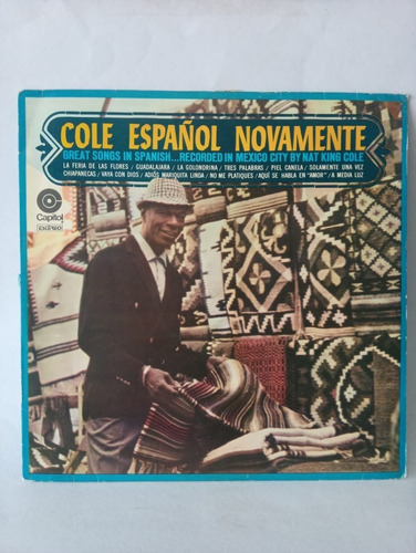 Lp Nat King Cole - Cole Espanol Novamente 